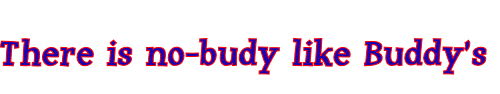 There is no-budy like Buddy’s